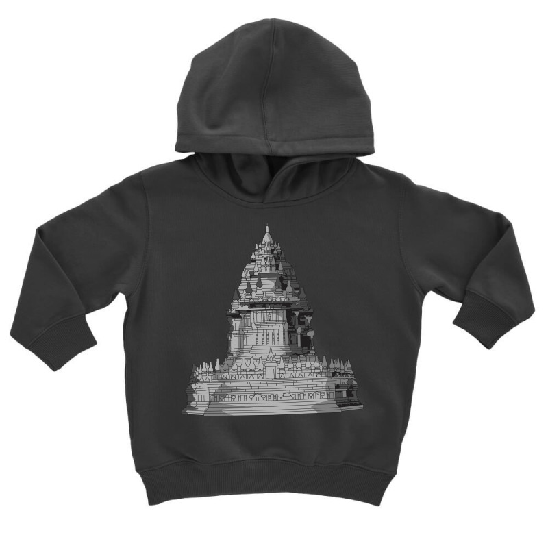 Prambanan Temple Toddler Hoodie by Dwiwi | Artistshot