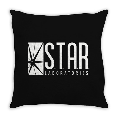 Star Labs Throw Pillow Designed By Fejena