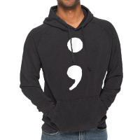 Semicolon   Dramatic Pause   T Shirt Vintage Hoodie | Artistshot