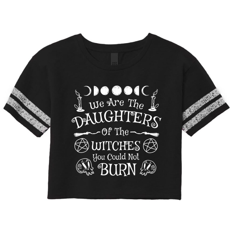 Daughters Of Witches Scorecard Crop Tee by poppyallen | Artistshot