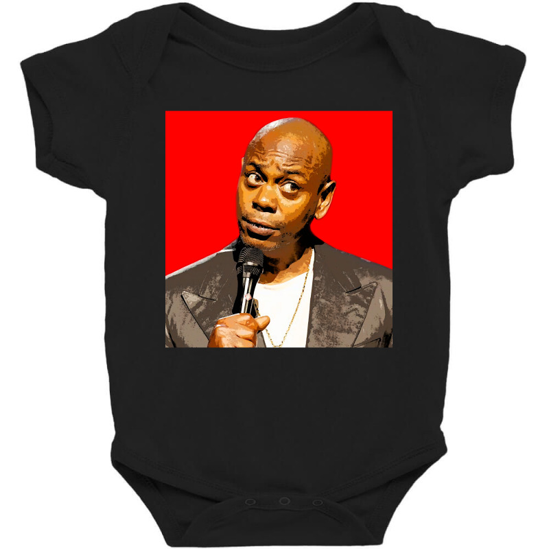 Dave Chappelle Baby Bodysuit by poppyallen | Artistshot