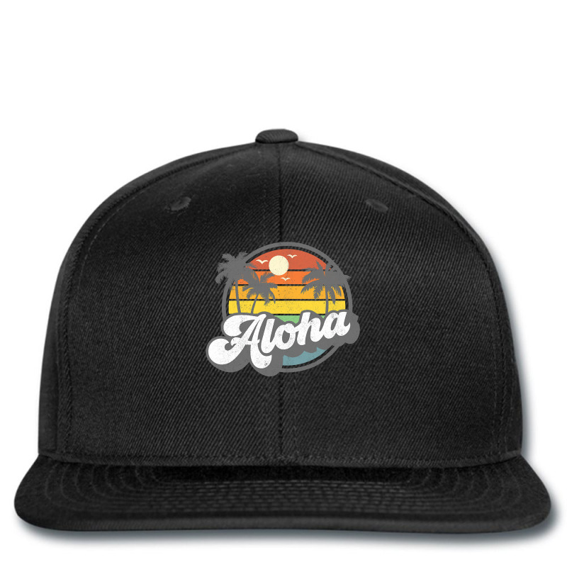 Aloha Hawaii Hawaiian Island Vacation Palm Trees Beach Gift Printed hat by trokeryth | Artistshot