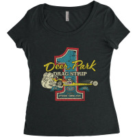 Deer Park Drag Strip 1953 Women's Triblend Scoop T-shirt | Artistshot