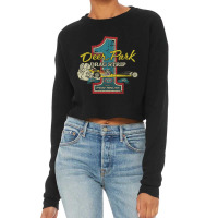 Deer Park Drag Strip 1953 Cropped Sweater | Artistshot