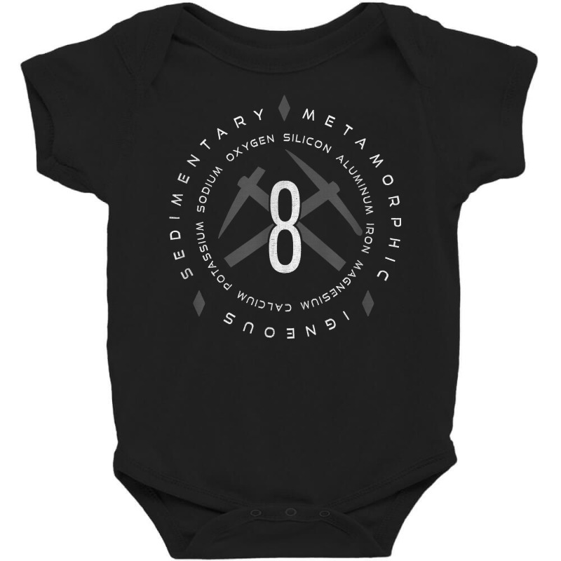 Geology Themed   Eight Elements   Geologist T Shirt Baby Bodysuit by cm-arts | Artistshot