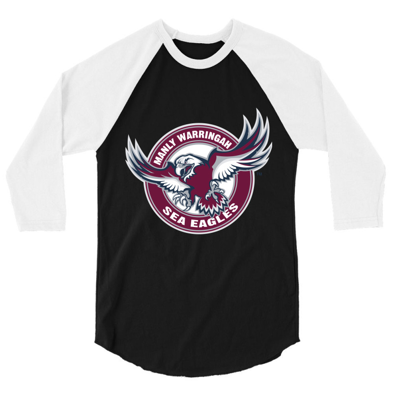 Manly-warringah-sea-eagles 3/4 Sleeve Shirt | Artistshot