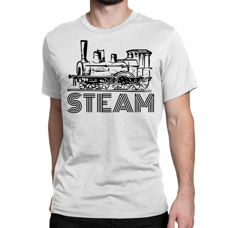 Steam Train Classic T-shirt | Artistshot