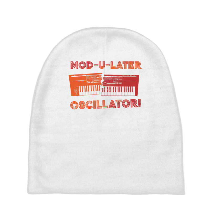 Synthesizer Mod Shirt Baby Beanies | Artistshot