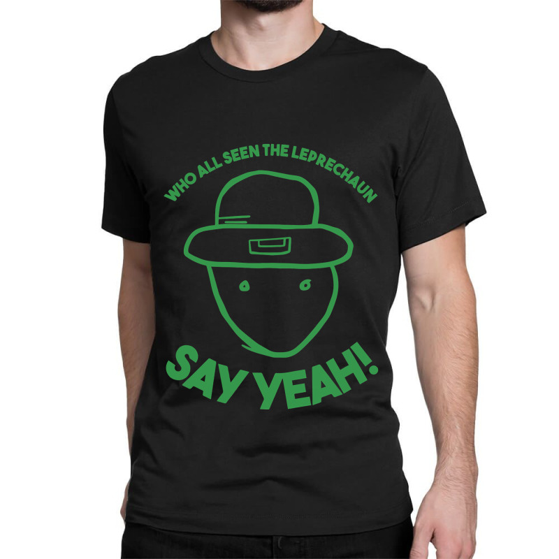 Amateur Leprechaun Sketch Mobile Alabama St Patrick's Day Classic T-shirt by trokeryth | Artistshot