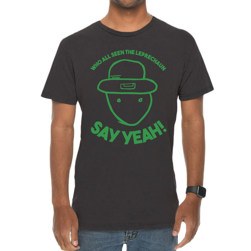 Amateur Leprechaun Sketch Mobile Alabama St Patrick's Day Vintage T-Shirt by trokeryth | Artistshot