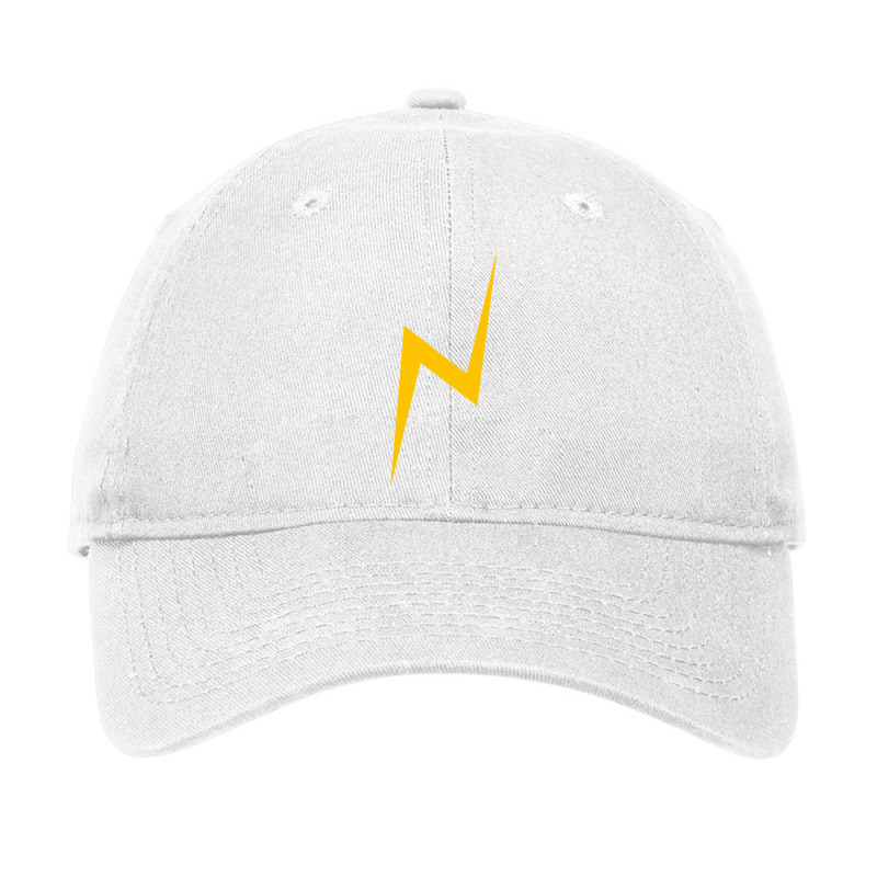 Lightning Bolt (yellow) Adjustable Cap by SilviaMartinez | Artistshot