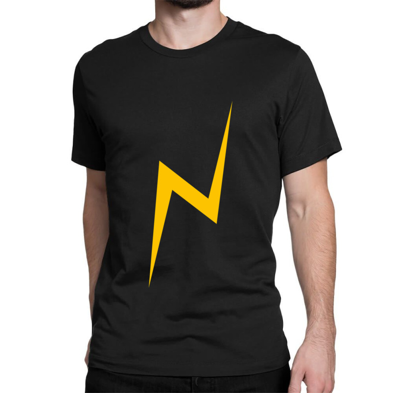 Lightning Bolt (yellow) Classic T-shirt by SilviaMartinez | Artistshot