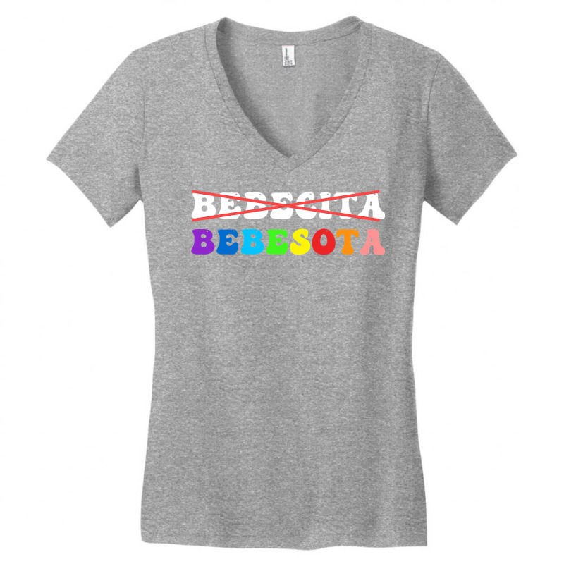 Bebesota Latina Vintage Women's V-Neck T-Shirt by AuturoMedero | Artistshot