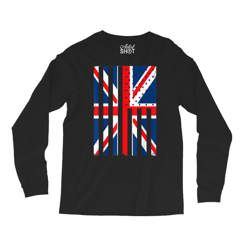 English England United Kingdom Great Britain Union Jack Flag T Shirt Long Sleeve Shirts | Artistshot