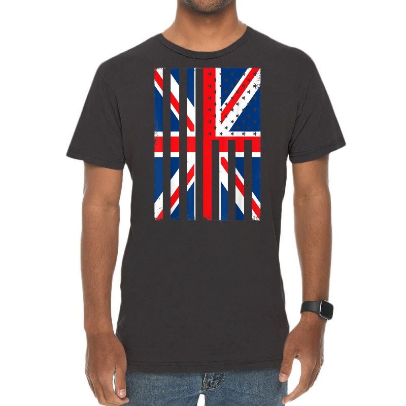 English England United Kingdom Great Britain Union Jack Flag T Shirt Vintage T-shirt | Artistshot