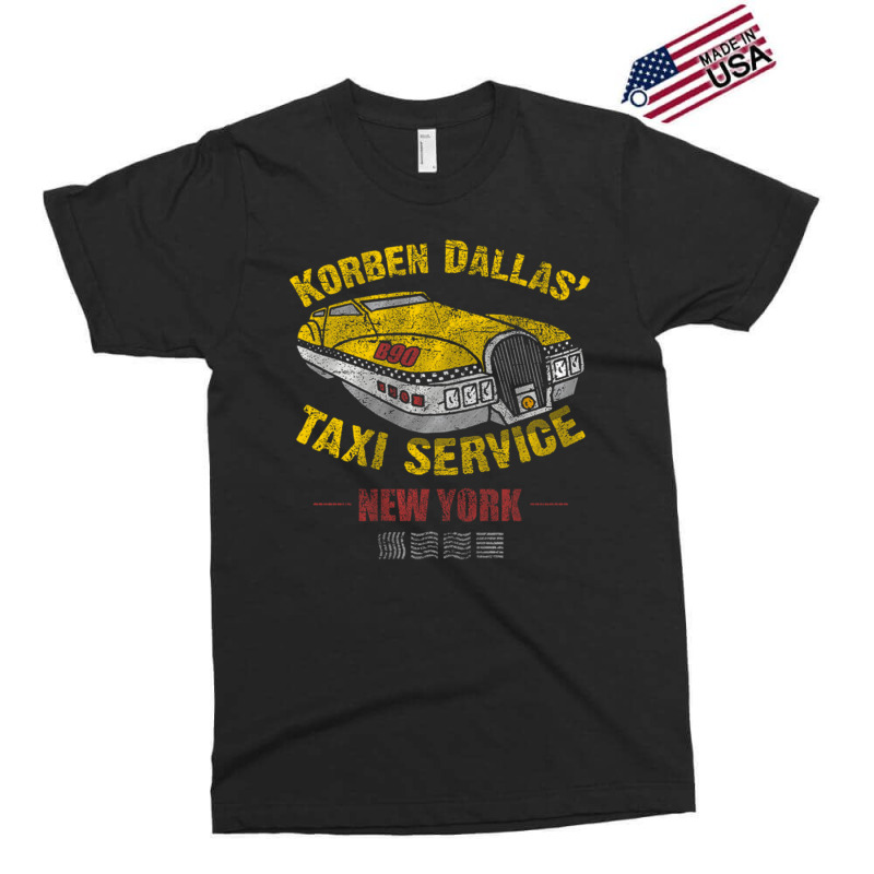 Korben Dallas' Taxi Service Exclusive T-shirt | Artistshot