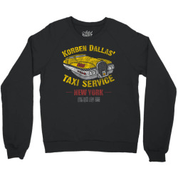 korben dallas' taxi service Crewneck Sweatshirt | Artistshot