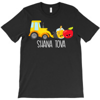 Shana Tova Trucks Loader Apple & Honey Funny Rosh Hashanah T Shirt T-shirt | Artistshot