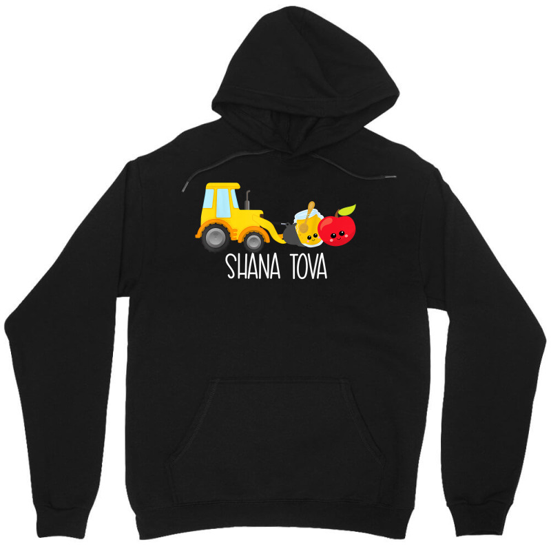 Shana Tova Trucks Loader Apple & Honey Funny Rosh Hashanah T Shirt Unisex Hoodie | Artistshot