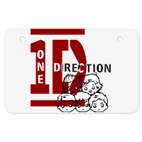 One Direction The Best New Atv License Plate | Artistshot