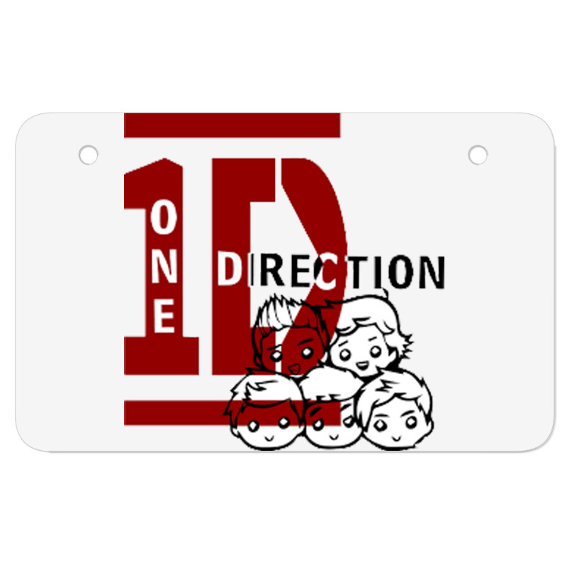 One Direction The Best New Atv License Plate | Artistshot