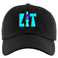 Lit Lava Lamp Drippy Retro 80's 90's Graffiti Kids Cap | Artistshot