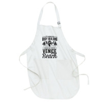 I'd Rather Be Body Building At Venice Weight Lifting Tank Top Full-length Apron | Artistshot