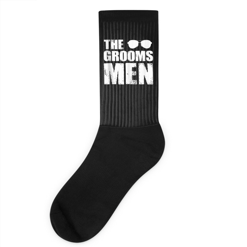 The Groomsmen Bachelor Party Stag Groom Gag Mens Funny For Fans Socks | Artistshot