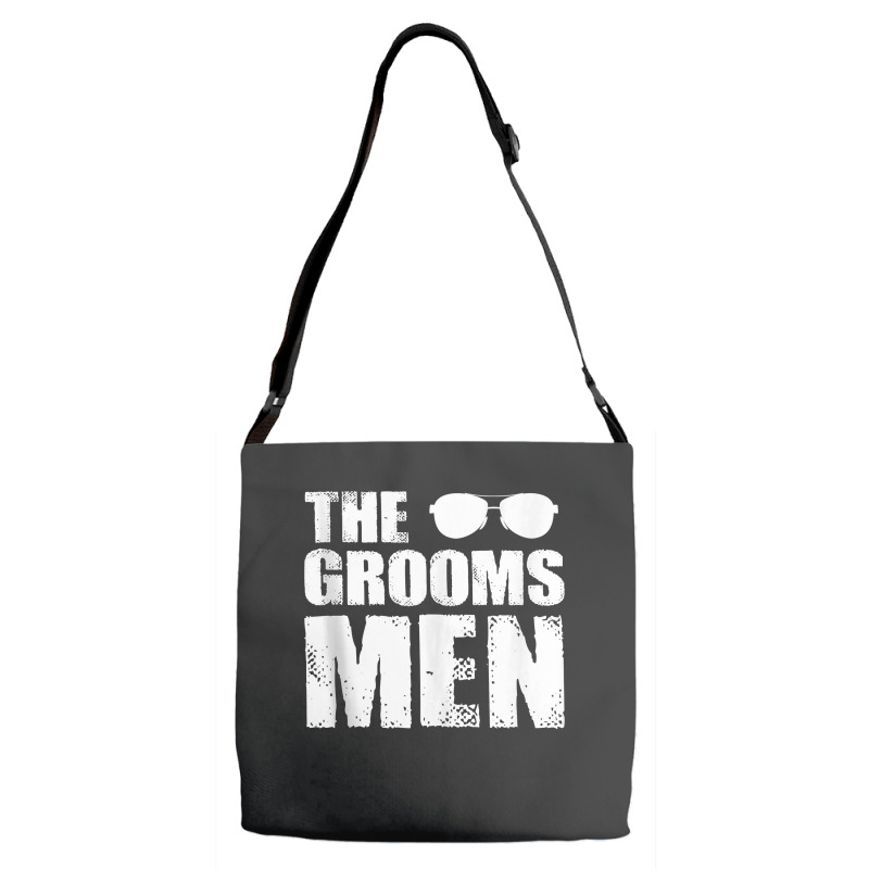 The Groomsmen Bachelor Party Stag Groom Gag Mens Funny For Fans Adjustable Strap Totes | Artistshot