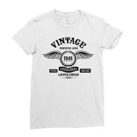 Vintage Perfectly Aged 1948 Ladies Fitted T-shirt | Artistshot