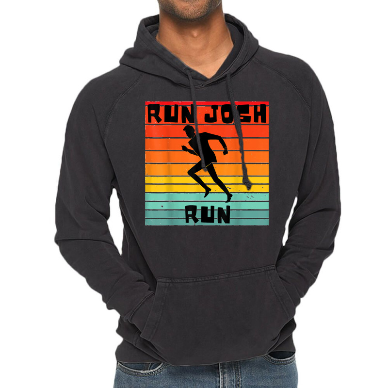 Josh Hawley Run Free Funny Josh Hawley Running Retro Stripe Vintage Hoodie by AnaMercedesContreras | Artistshot