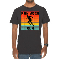 Josh Hawley Run Free Funny Josh Hawley Running Retro Stripe Vintage T-shirt | Artistshot