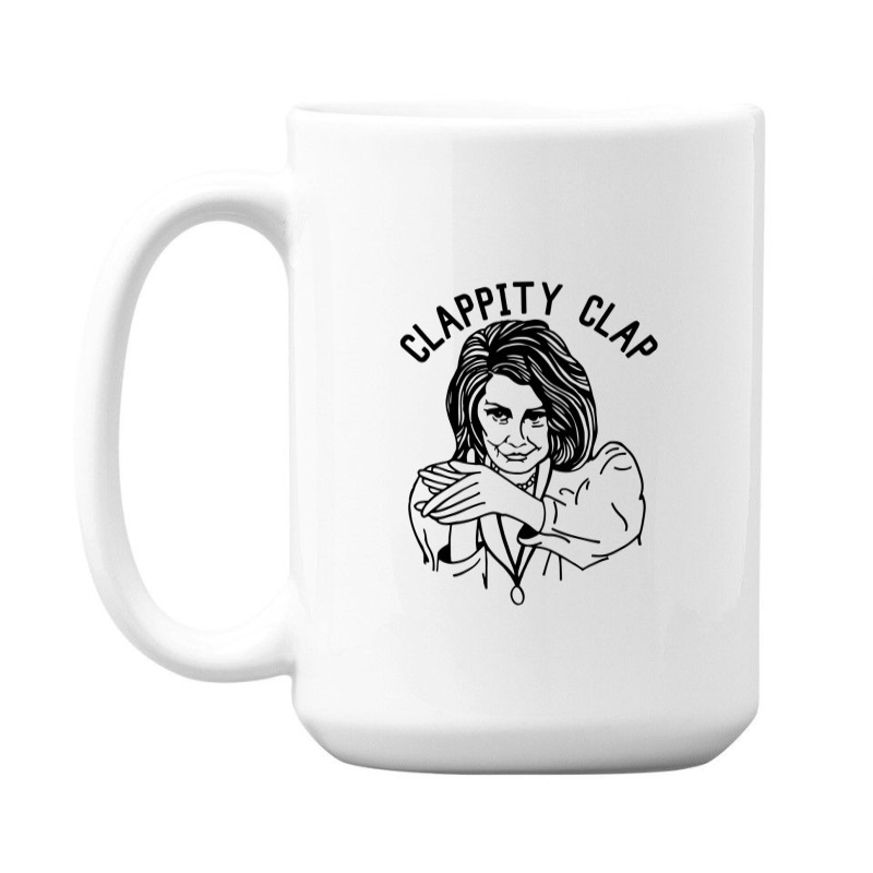 Nancy Pelosi Clappity Clap [tw] 15 Oz Coffee Mug | Artistshot