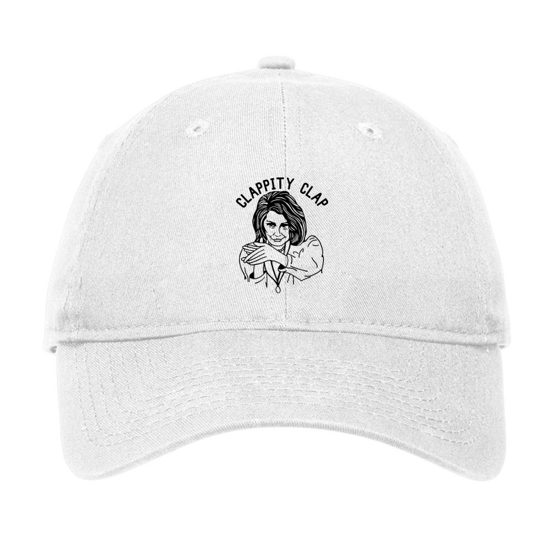 Nancy Pelosi Clappity Clap [tw] Adjustable Cap | Artistshot