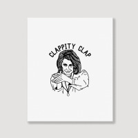 Nancy Pelosi Clappity Clap [tw] Portrait Canvas Print | Artistshot