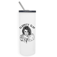 Nancy Pelosi Clappity Clap [tw] Skinny Tumbler | Artistshot