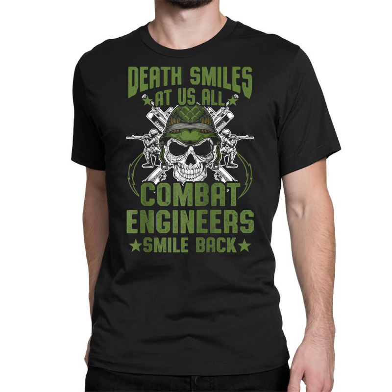 Combat Engineer Usa Military Sapper Raglan Baseball Tee Classic T-shirt by cm-arts | Artistshot