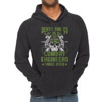 Combat Engineer Usa Military Sapper Raglan Baseball Tee Vintage Hoodie | Artistshot