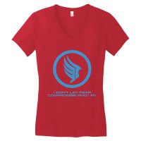 Mass Effect Commander Shepard Paragon Quote Women's V-neck T-shirt | Artistshot