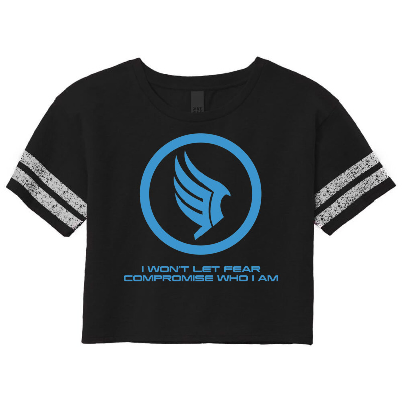 Mass Effect Commander Shepard Paragon Quote Scorecard Crop Tee by SilviaMartinez | Artistshot