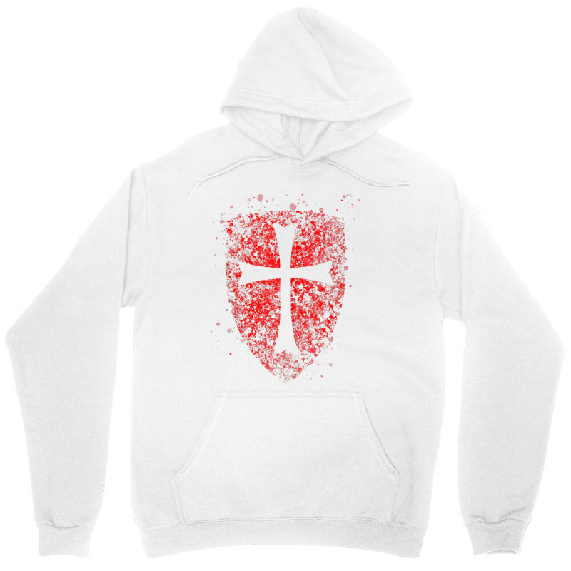 Crusader Knights Templar Crusader Distressed Cross Men Tank Top Unisex Hoodie | Artistshot