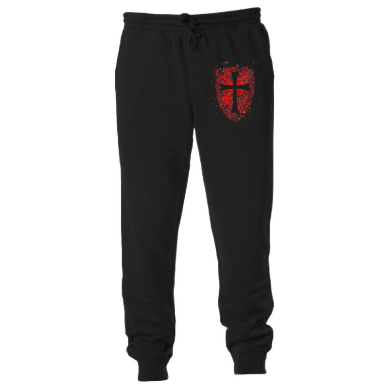 Crusader Knights Templar Crusader Distressed Cross Men Tank Top Unisex Jogger | Artistshot