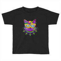 Cat Mardi Gras Toddler T-shirt | Artistshot