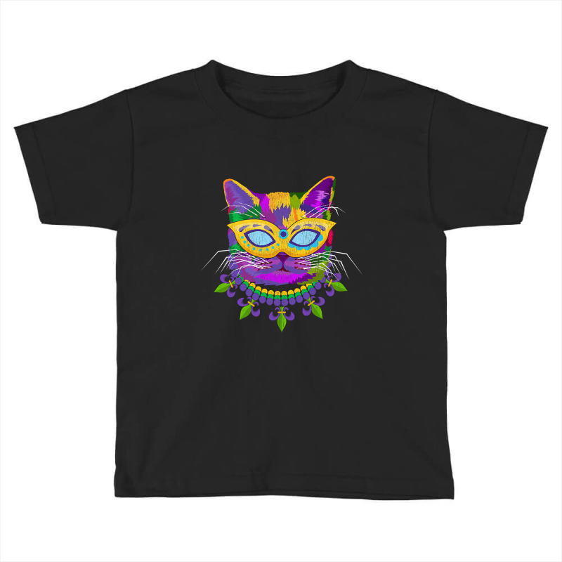 Cat Mardi Gras Toddler T-shirt | Artistshot