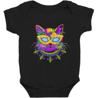 Cat Mardi Gras Baby Bodysuit | Artistshot