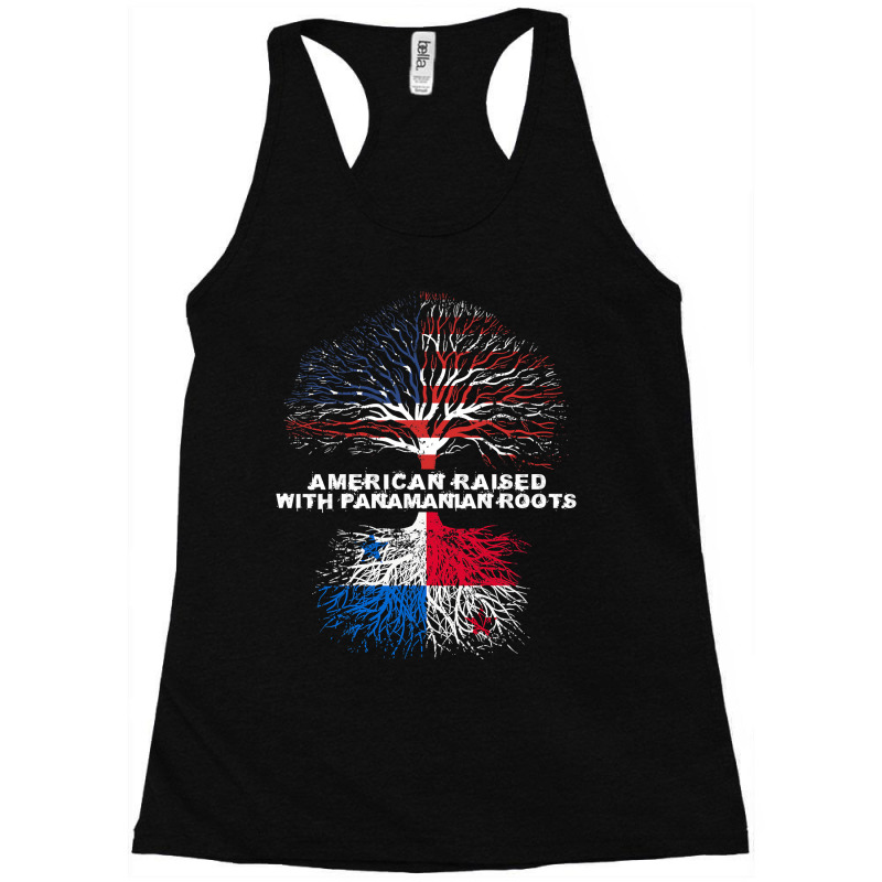 American Raised With Panamanian Roots Panama Racerback Tank by trokeryth | Artistshot