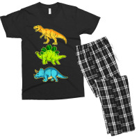 Kids Dinosaurs Prehistoric Dinosaur Men's T-shirt Pajama Set | Artistshot