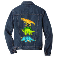 Kids Dinosaurs Prehistoric Dinosaur Men Denim Jacket | Artistshot