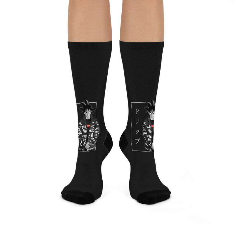 Goku Drip Classic Crew Socks | Artistshot