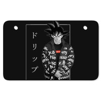 Goku Drip Classic Atv License Plate | Artistshot